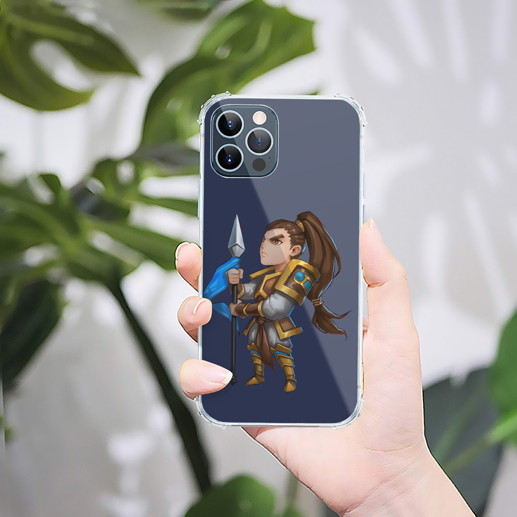 （画像用） リーグ・オブ・レジェンド League of Legends LOL 【iPhone 12シリーズ対応】透明スマホケース（クリアソフトケース）